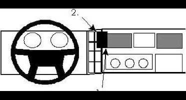 Brodit Proclip Center Mount (851970)