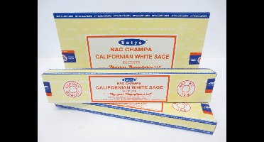 Californian White Sage Nag Champa 12 pakjes à 15gr.