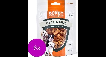 Proline Boxby Chicken Bites - Hondensnacks - 6 x Kip Vis 90 g