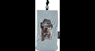 Bigben Interactive TEO JASMIN ''Reporter'' mobiele telefoon behuizingen Buidelzak Wit