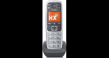 Gigaset E560HX - Single DECT telefoon - Antwoordapparaat - Zilver/Grijs