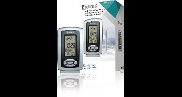 König KN-WS100N - Thermo Hygrometer Weerstation