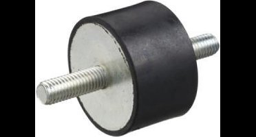 Trillingsdemper Type A - 43x45mm - M6