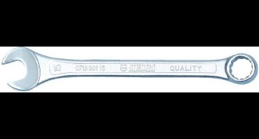 STEEKRINGSLEUTEL, KORT, 15MM ZEBRA