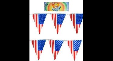 Vlaggenlijn u.s.a. 10m