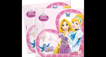Disney Servetten Princess 33 X 33 Cm 20 Stuks