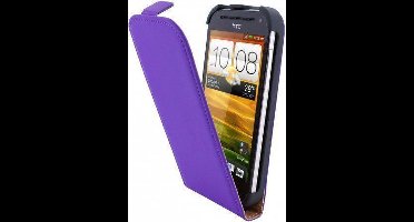 Mobiparts Premium Flip Case HTC One SV Purple