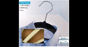 Kledinghanger vilt - set van 20 - beige