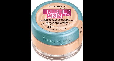 Rimmel London Fresher Skin Spf15 Natural Foundation 201 Classic Beige