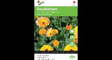 Buzzy® - Goudsbloem Touch of Red Mix (Calendula officinalis)