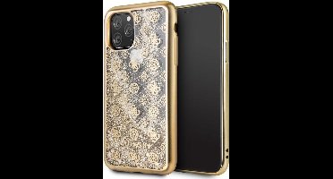 Apple iPhone 11 Pro Guess Backcover Glitter - Goud