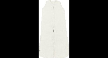 Meyco Baby Uni baby zomerslaapzak - pre-washed hydrofiel - offwhite - 60cm - 0.5 TOG