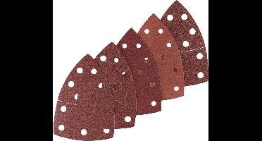 IRWIN Set Schuurstroken 10PCS met klittenband, 105x150mm, 3x K40, 2x K80, 2x K120, 3x K180