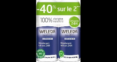 Weleda Men's Roll-on Deodorant 24H Set van 2 x 50 ml