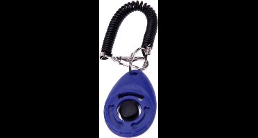 New Age Devi - "Blauwe Clicker voor Effectieve Hondentraining met Bevestiging"