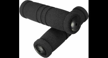 New Age Devi - : Verbeter je fietservaring met Fietshandvatten - Universeel - Zacht - Extra Grip - Anti-slip - Eenvoudig te monteren - Voor ultieme controle - Zwart