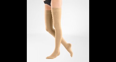 Bauerfeind VenoTrain soft AG Micronoppen K2 gesloten tenen M Normal Short Caramel