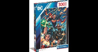 Clementoni - Puzzel - 300 Stukjes - DC Comics Justice League - Kinderpuzzel - Vanaf 9 Jaar