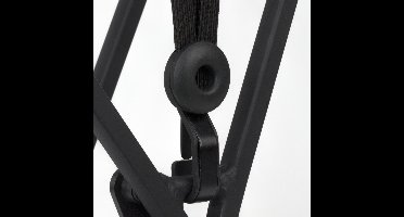 Qibbel Triobinder Eye met haak 3x12mm zwart/blauwgrijs