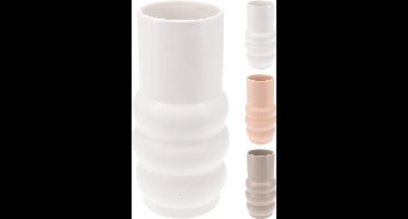 Vaas-3 kleuren-modern-25 cm-organische vormen