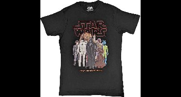 Disney Star Wars - Empire Toy Figures Heren T-shirt - L - Zwart