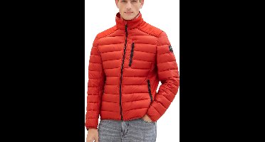 Tom Tailor - Tussendoor jas - Heren - M - rood - Polyester - 1038905