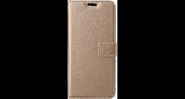 Hoesje geschikt voor Samsung Galaxy A24 | Book Case | Boekhoes met Pasjeshouder | Portemonneehoesje met Kaartenhouder - Goud