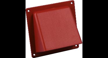 Vent.Wasemkaprooster (1 Klep) 125Mm.  Terracotta