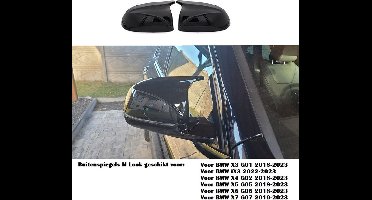 Spiegelkappen Voor Bmw X5 G05 X6 G06 Glans Zwart Wing M Performance Look