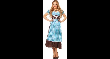 Oktoberfest Dirndl suedine aqua (mt 40)