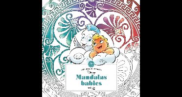 Disney Les Grands Carrès Disney Mandalas Babies - Hachette Heroes - Kleurboek voor volwassenen