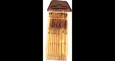 Fellowes penvullingen navulling 12pk zwart