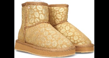 Mexx Bobbi Jane Vachtlaarzen - Warme Laarzen - Meisjes - Cognac - Maat 35