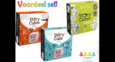 Rory's Story Cubes voordeelset! Classic, Actions & Voyages