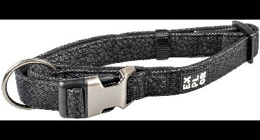 Duvo+ City NY halsband nylon reflecting M - 30-45cm/15mm