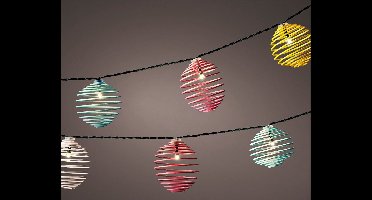 Lumineo Lichtsnoer op zonne-energie - tuinverlichting - 470 cm - lichtslinger