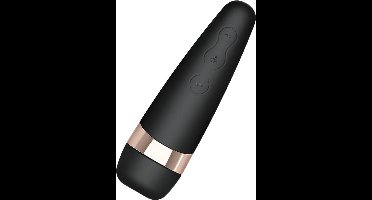 Satisfyer Pro 3 Plus Vibration, drukgolven en vibratie, 2 gescheiden motoren, accutechnologie, waterdicht