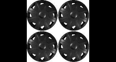 BOLLE wieldoppen set MISTRAL-Van B in zwart in 16 inch voor camper, mobile home of bestelwagen. Set a 4 stuks