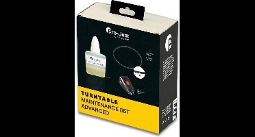 Pro-Ject Maintenance Set Advanced Onderhoudsset voor Platenspeler - Zwart