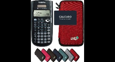TI-36X Pro MultiView incl. WYNGS Beschermhoes Rood - Wetenschappelijke Rekenmachine - Basis Pakket