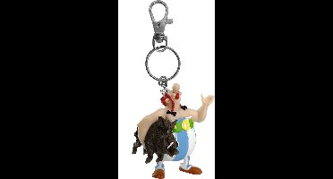 Asterix and Obelix: Obelix Carrying A Boar Keychain