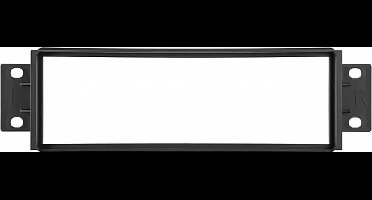 1-DIN Paneel geschikt voor Renault Trafic III 05/2021-2024 - Kleur: zwart