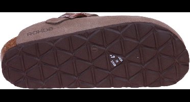 Rohde Licht Bruin Pantoffel Suède