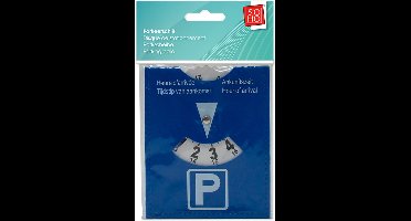 SOHO Parkeerschijf – Parkeerkaart – Blauwe zone parkeerkaart – Parkeren in de blauwe zone – Meedraaiende parkeerkaart