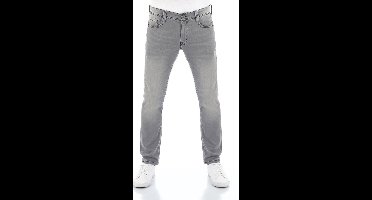Mustang Heren Jeans Broeken Real X Oregon tapered Fit Grijs Volwassenen Denim Jeansbroek