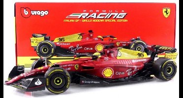 Ferrari F1-75 #16 Monza GP 2022 C. LeClerc Burago