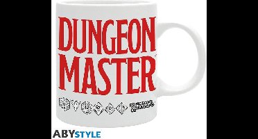Dungeons and Dragons Dungeon Master Kop wit - Keramiek - Fan merch, Gaming, Spel