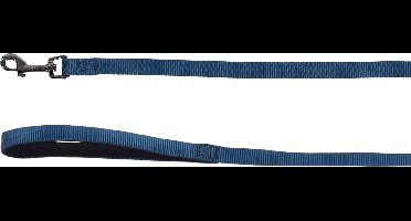 Hond Looplijn Abbi Donkerblauw 1,3m 15mm