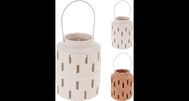 Theelichthouder dolomite Ø10xH13cm