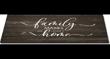 Papillon Keukenmat - De Dikke Keukenloper - 180x52 cm - Family